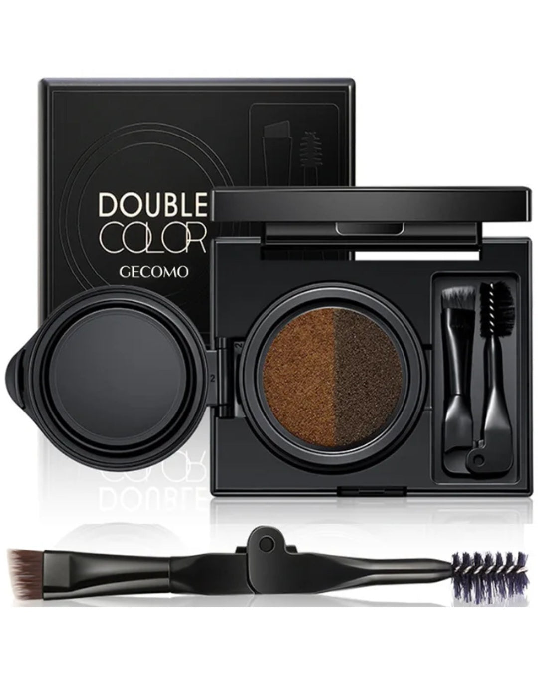 Two-color Air Cushion Eyebrow Cream